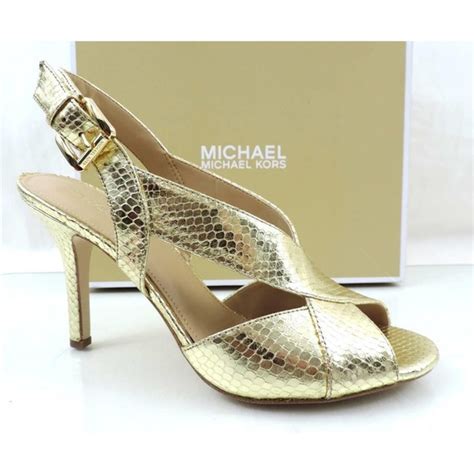 becky gold shoes michael kors|Michael michael kors becky sandal + FREE SHIPPING.